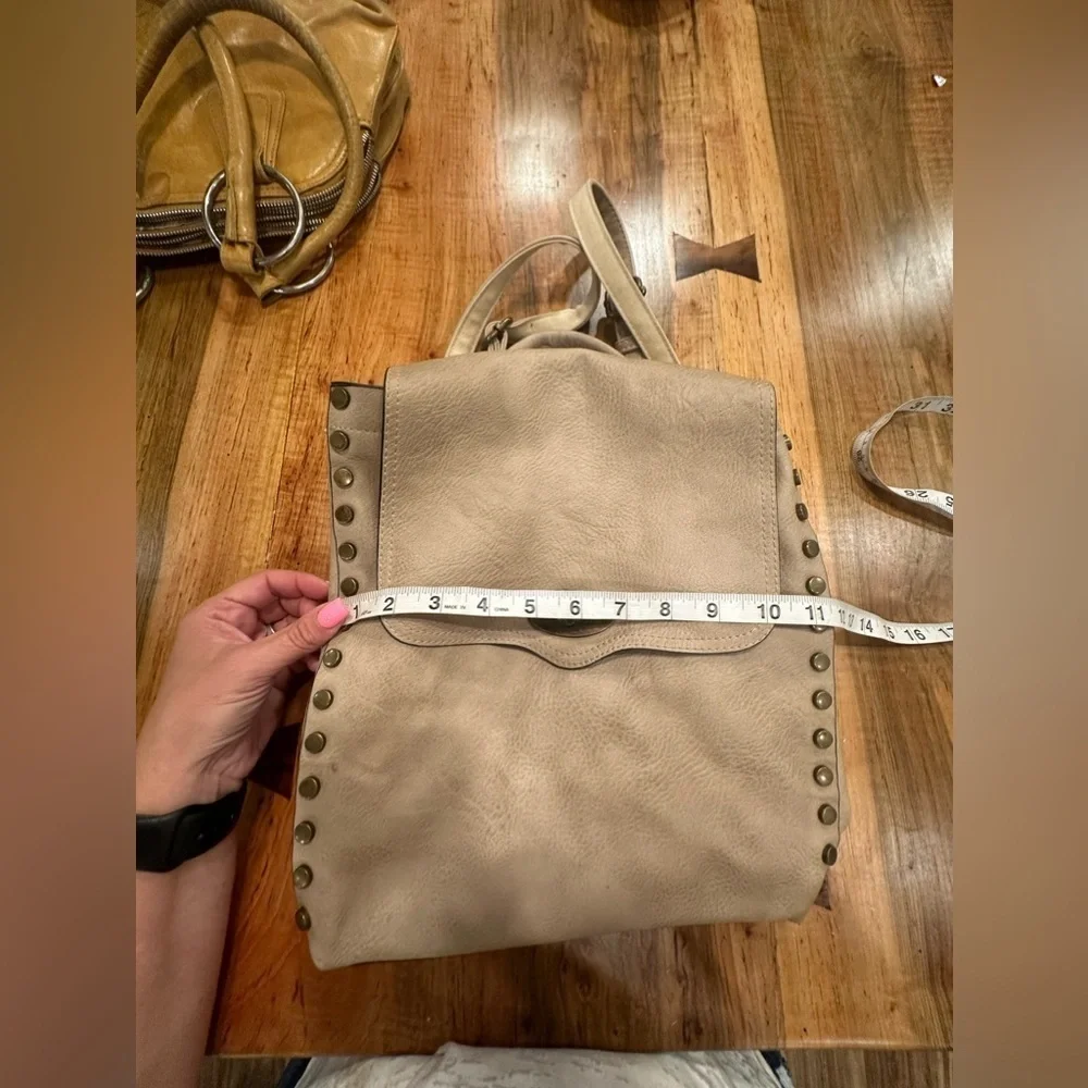 Jen & Co Bex Vegan Distressed Backpack